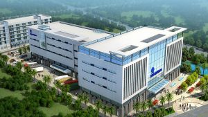 Die neue Fabrik von Interquip in der Shenshan Special Cooperation Zone.